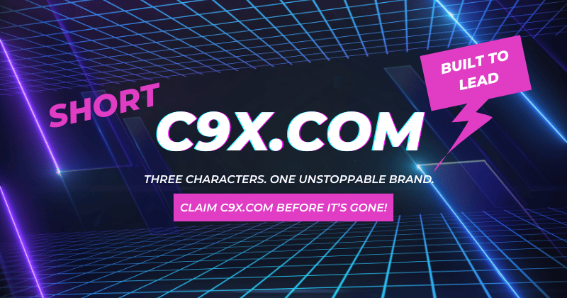 C9X.com Domain For Sale